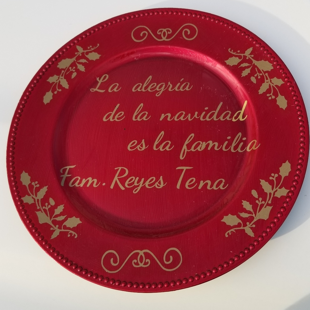 Holiday Plate